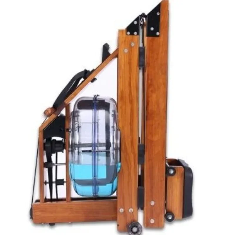 

Wooden water resistance rower