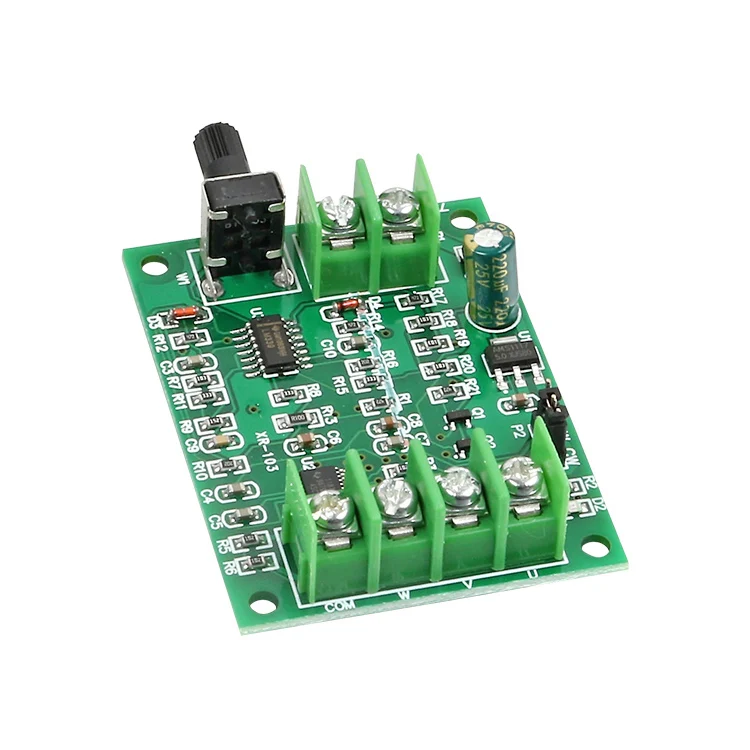 New improved brushless DC motor drive board speed control board optical drive hard disk motor controller 7v-12v