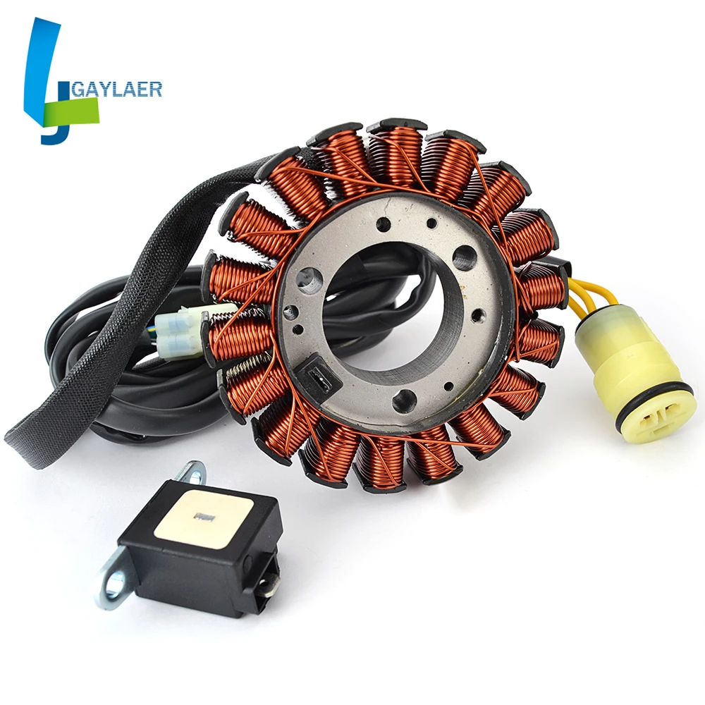 

Motorcycle Generator Stator Coil Comp for Honda FL400 FL400R FL 400 400R 1989-1990 31120-HE0-013 31120-HE0-003