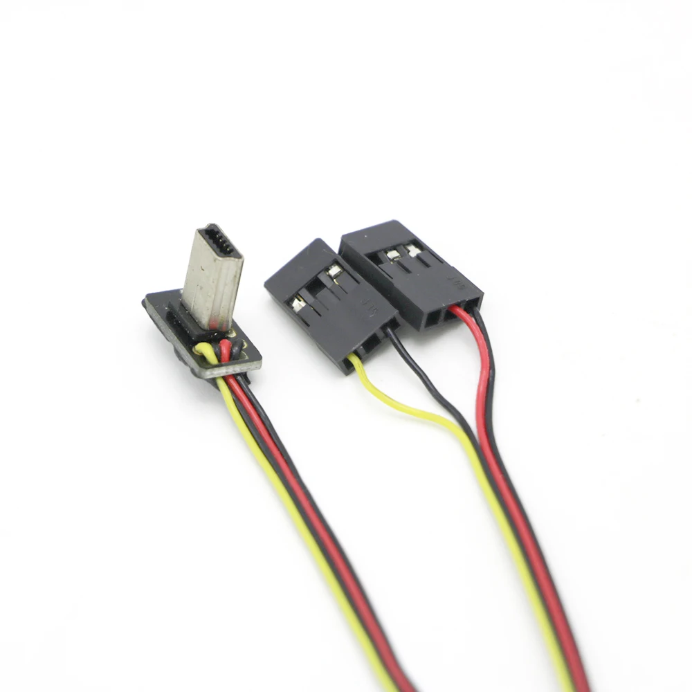 Micro usb para av out cabo para sj6000 sj5000 sj4000 gopro câmera fpv vídeo transmissor de áudio