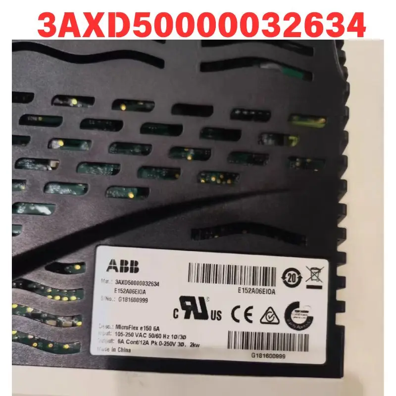 Used 3AXD50000032634 E152A06EIOA Driver Functional test OK Fast delivery
