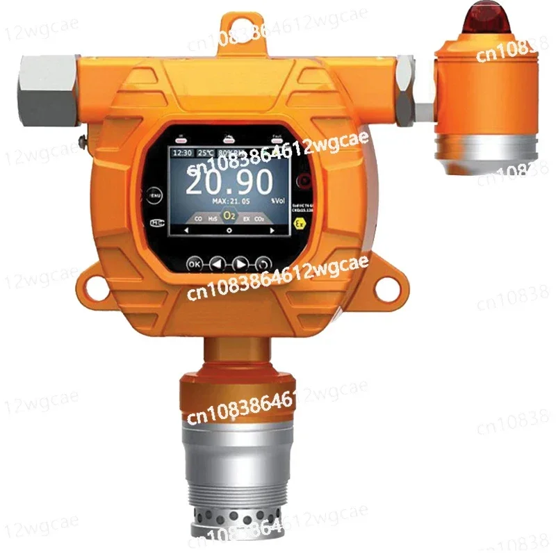 Fixed online monitoring multi gas multi in one gas detector