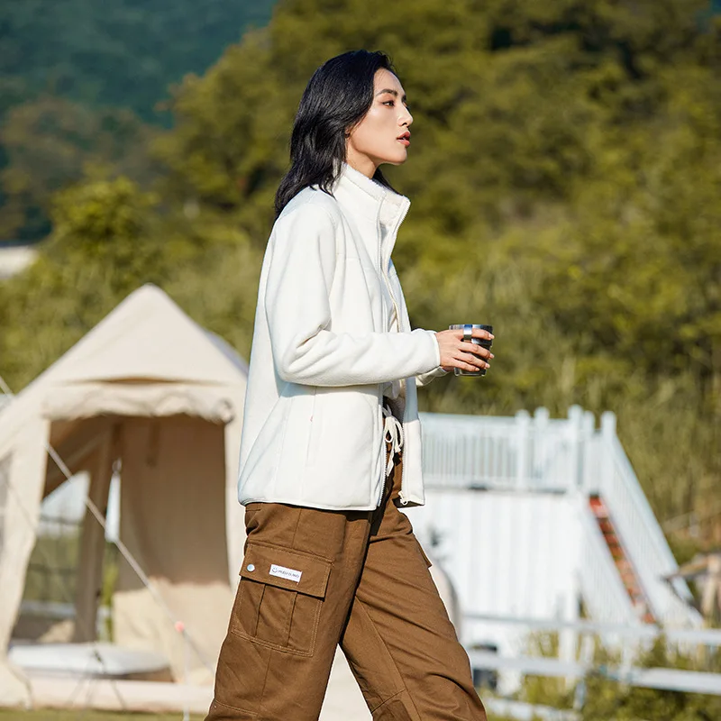 

Флисовая толстовка без шапки, женская толстовка с капюшоном Y2K, осенняя фланелевая рубашка с рукавами «летучая мышь», воротник-стойка, махровая шнуровка, лента для очистки, розовая лента для девочек