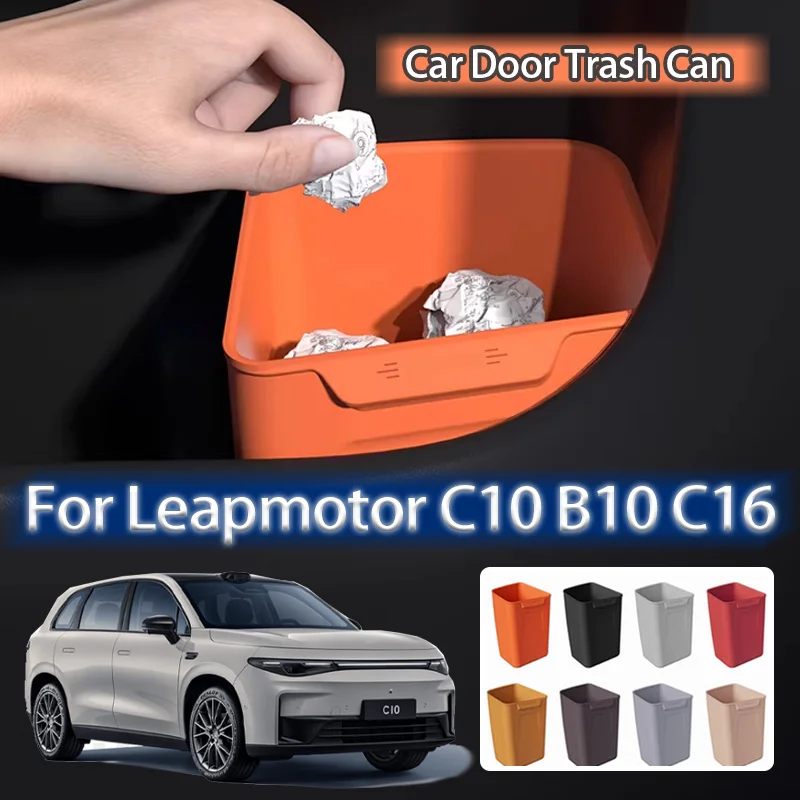 Für Leapmotor C10 B10 C16 Auto-Türaufbewahrungsbox Mülleimer Regenschirm-Organizer Wasserdichter Silikon-Behälter Innenraum-Zubehör