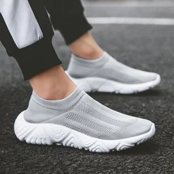 Shoes for Men 2023 New Sport Casual Fashion Sneakers Breathable Outdoors Loafers Men Sock Shoes  Plus Size Running Shoes for Men