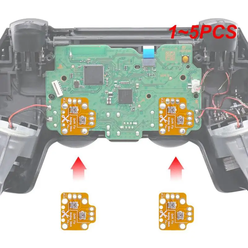 1~5PCS -Gamepad Joystick Drift Repair Board Controller Analog Thumb Stick Drift Fix Mod For PS5 One/Series X/S