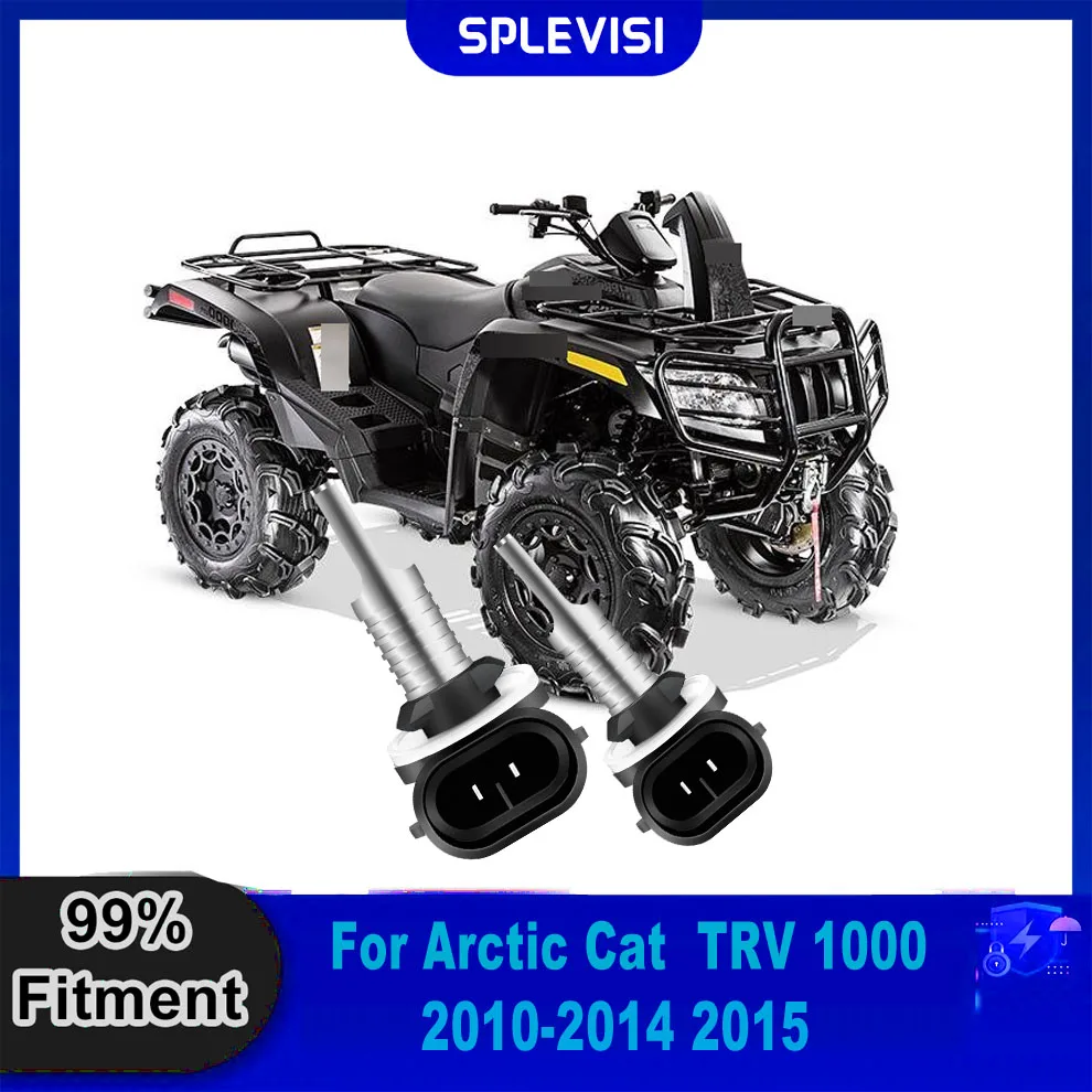 

Drive Safer with Super Bright White 881 889 LED 6000K Headlight Headlamps For Arctic Cat TRV 1000 2010 2011 2012 2013 2015