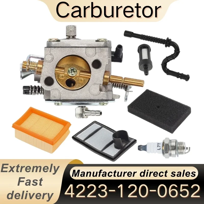 

Carburetor for Stihl TS400 Cut Off Saws Tillotson HS-274E 4223 120 0652 42231200600 42231200650 Carb Kit Air Filter Spark Plug