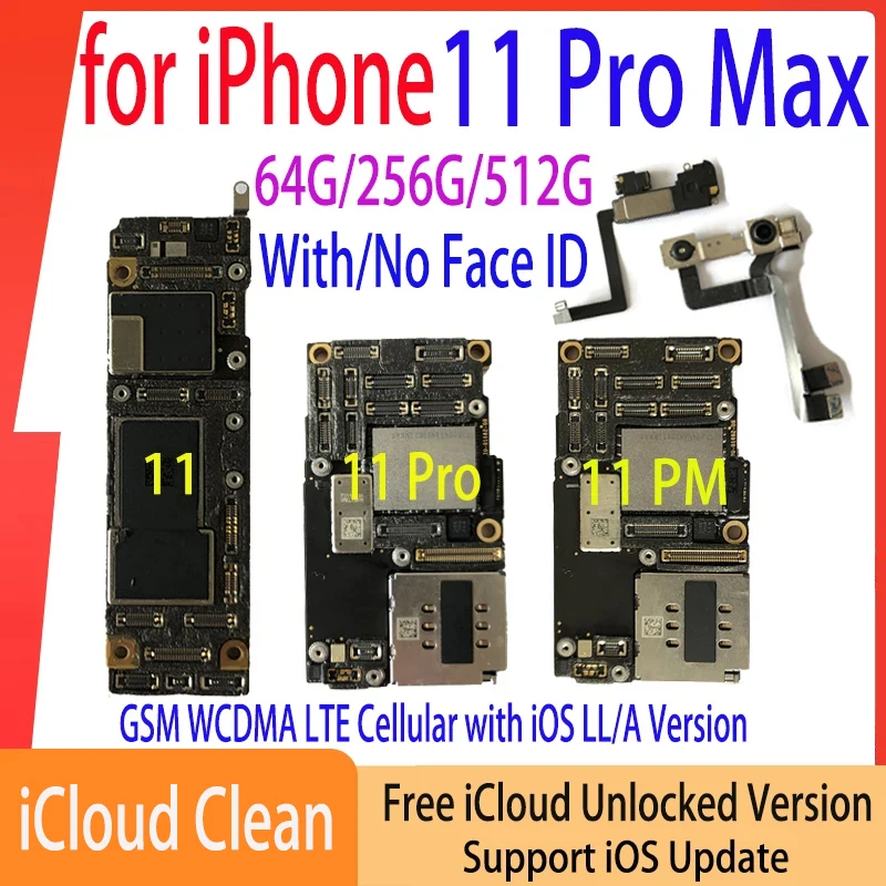 Full Function Motherboard for iPhone 11 Pro Max 11 Pro 11 Tested