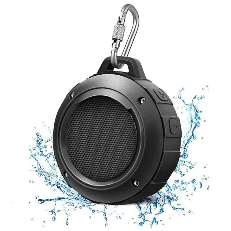 Waterproof Bluetooth Speaker Wireless Portable Mini Shower Travel Speaker Subwoofer Built In Mic for Sports Pool Camping Beach