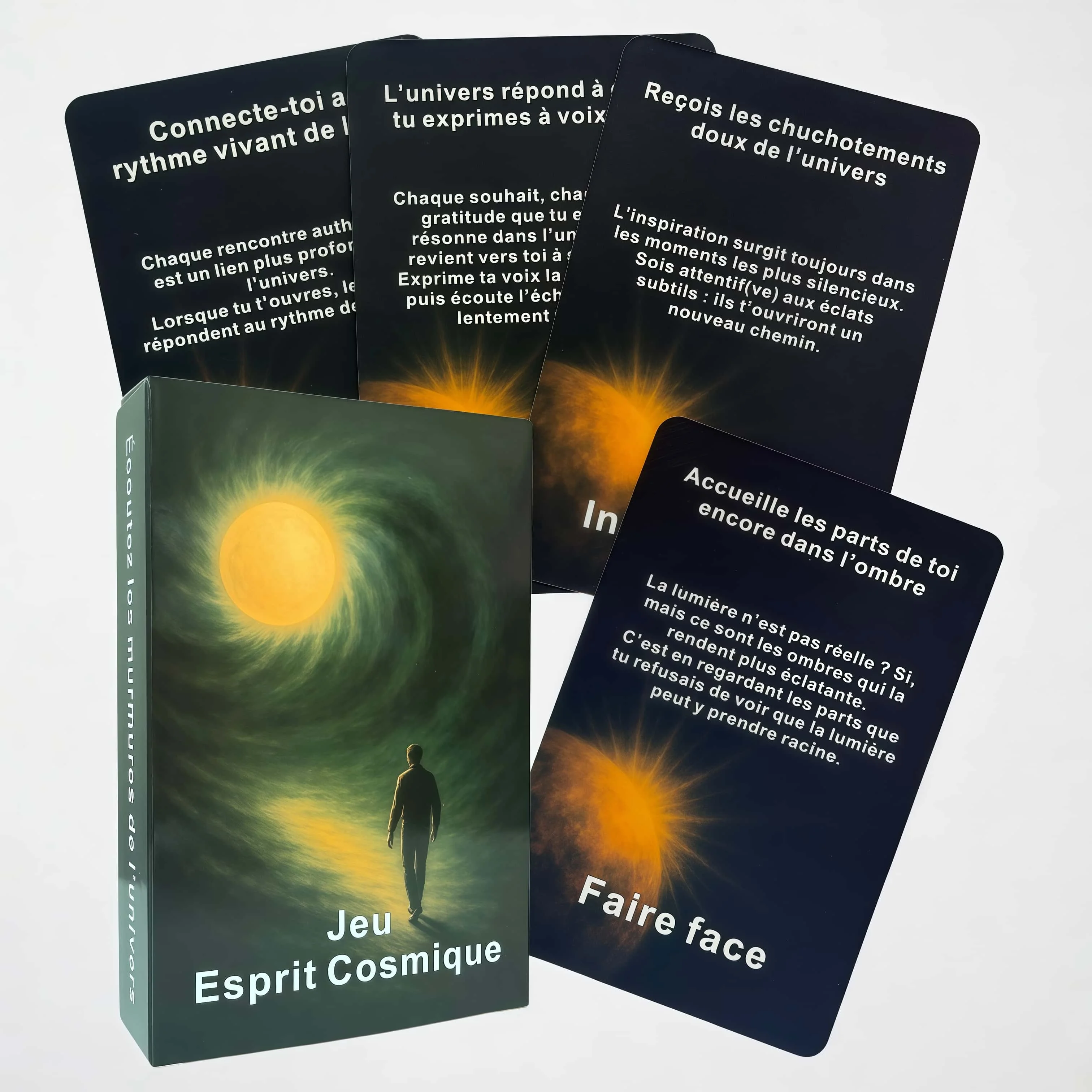 

Карты Oracle French Cosmic Spirit, серия Таро, 48 карт, карты духовного наставления, исцеление позитивной энергией, духовные подарки.