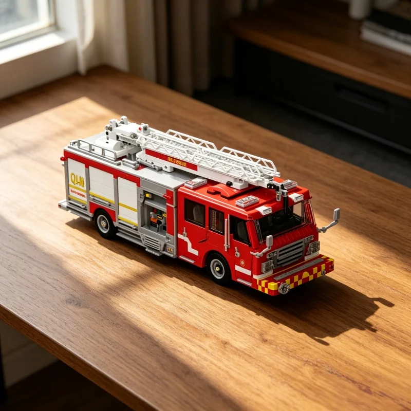 

3033Pcs Heavy Fire Truck Moc Building Blocks Assembly Model Boy Toy Christmas Gift Adult Gift