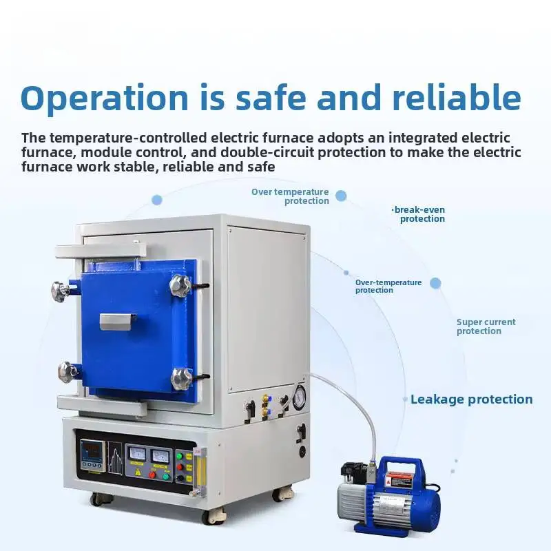 New Atmosphere Laboratory Box-type High-temperature Muffle Furnace For Atmospheric Sintering, Reduction, CVD Experiments