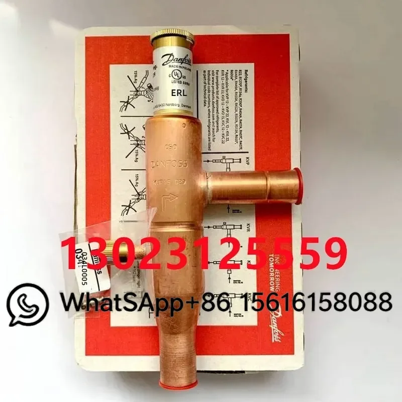 Danfoss KVP 12 15 22 28 35 Marine Air Conditioning Cold Storage Evaporative Pressure Regulator 034L0021 034L0022 034L0023