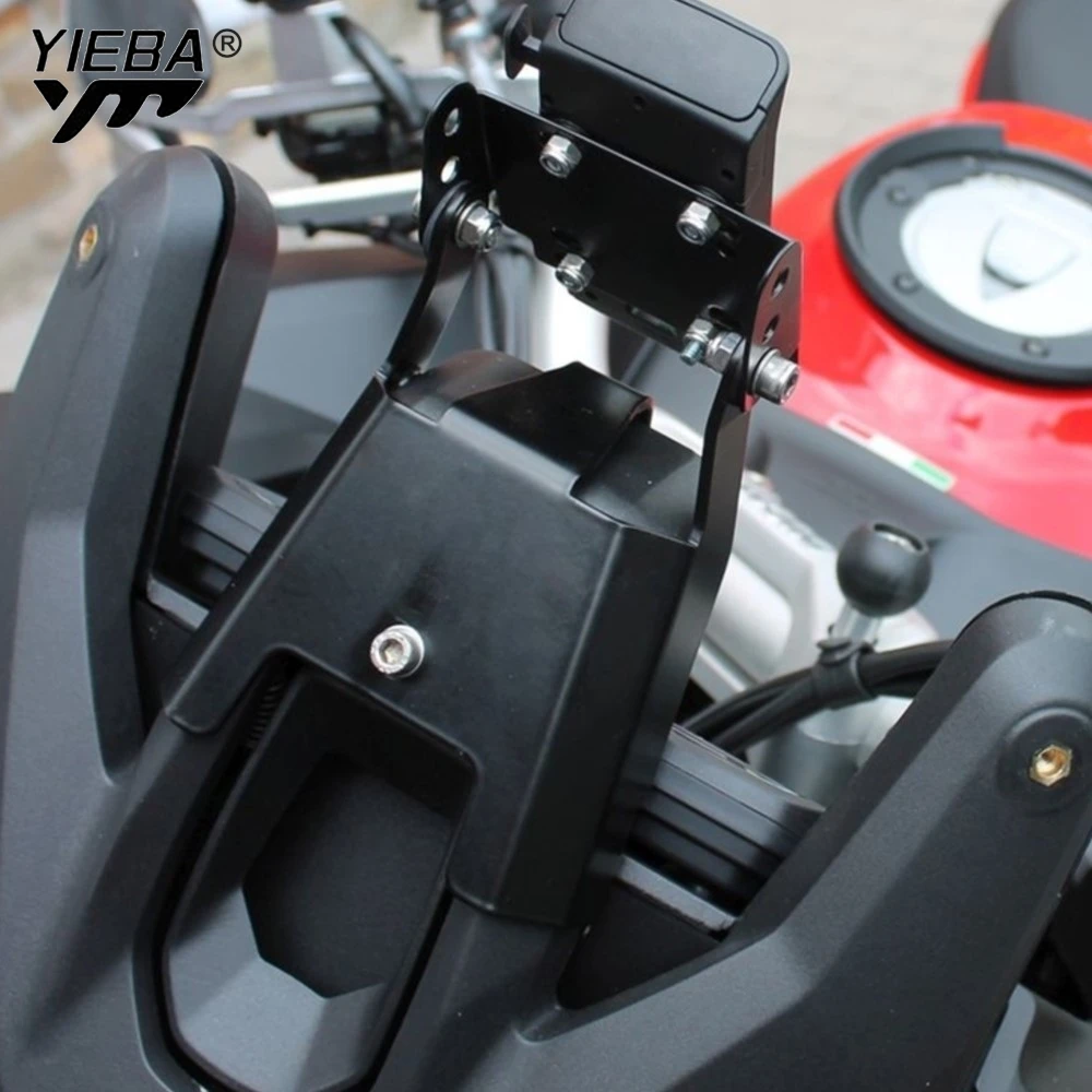 

Для Ducati Multistrada 1200 Enduro 950 950S 1260 1260GT крепление на лобовое стекло навигационный кронштейн GPS держатель телефона поддержка смартфона