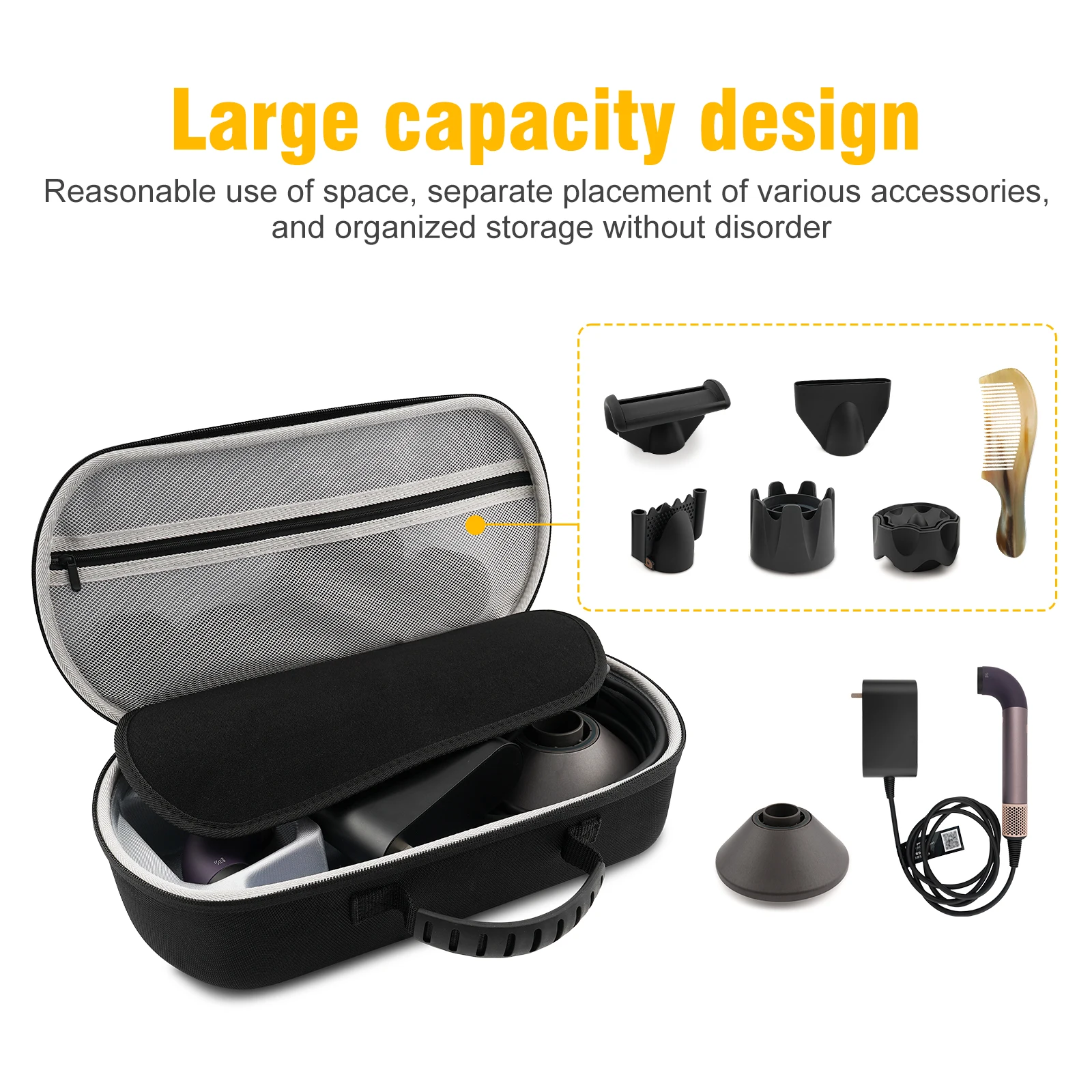 Custodia porta asciugacapelli Dyson Supersonic r, custodia per asciugacapelli per asciugacapelli Dyson Supersonic Limited Gift Set Edition