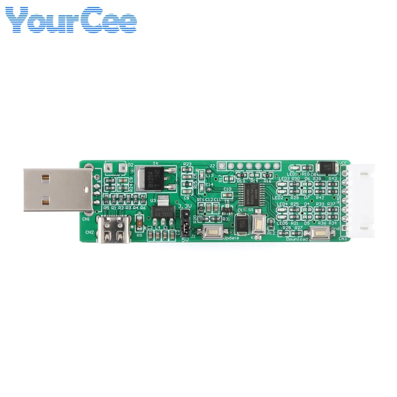 STC8H8K64U MCU Controller STC USB to Dual Serial Port-STC8H-V1.0 Core Development Board Module