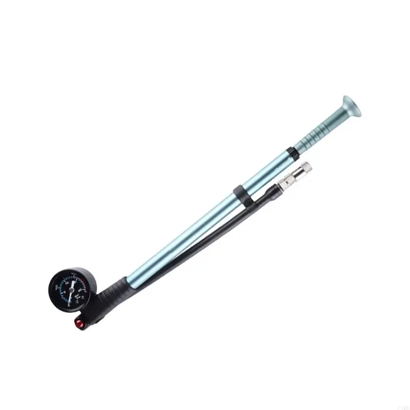 C4DE Portables High Pressures Bike Pumps Universals Valves Bicycles Hand Tire Pumps Suitable for Various Needs