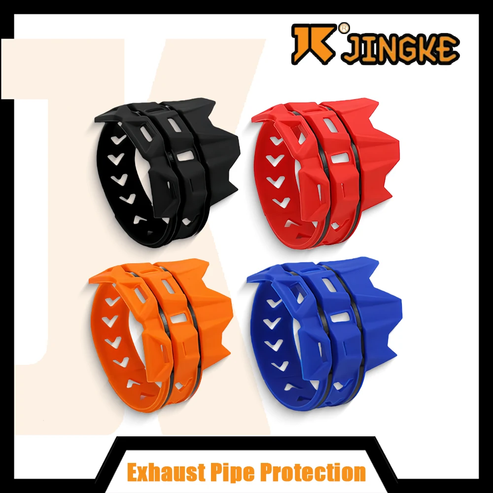 

Universal Motorcycle Exhaust Protection Cover Muffler Guard For KTM Honda Yamaha Kawasaki Husqvarna Anti Scalding Protec