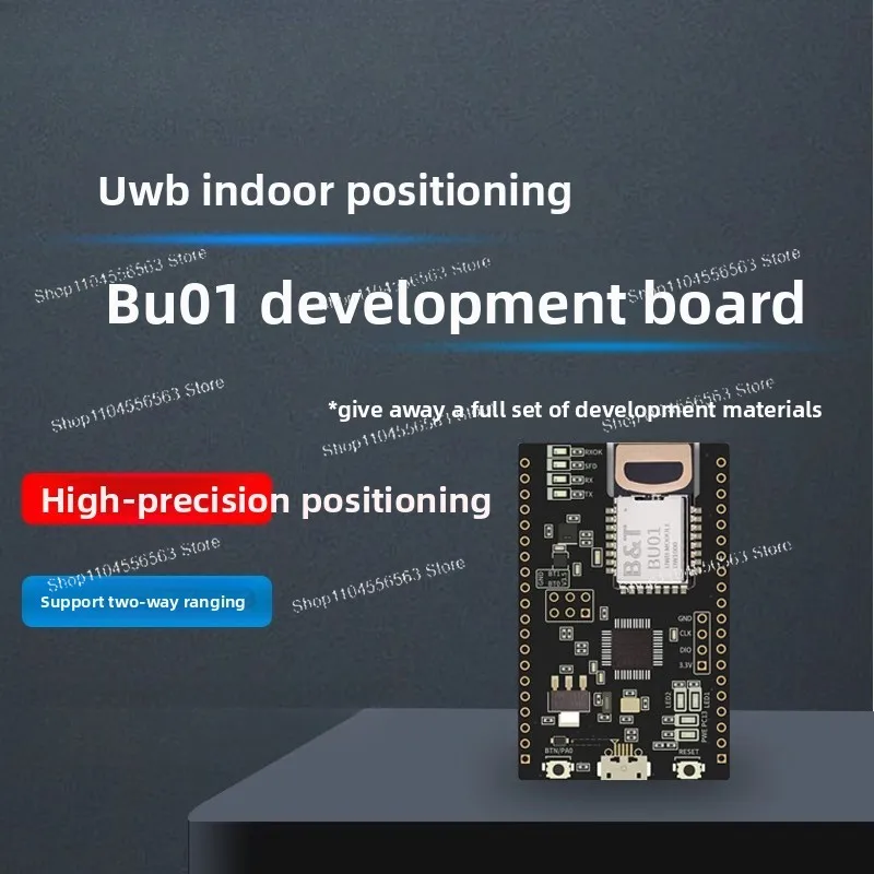 

NodeMCU-BU01 Development Board Based on DW1000 UWB Chip for Centimeter-Level Ranging & Localization