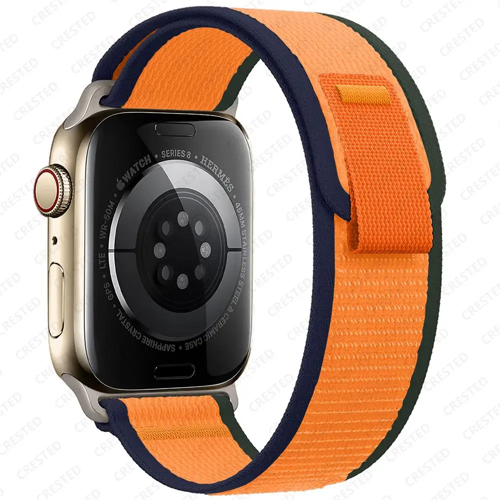 Trail Loop Strap für Apple Watch Ultra 3 2 Band 49 mm 46 mm 44 mm 45 mm 40 mm 41 mm 42 mm Correa Armband iWatch Serie 11 10 SE 9 8 7
