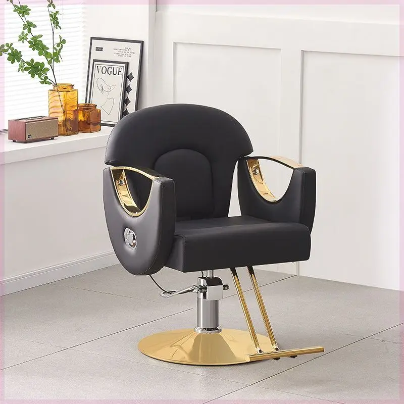 Rotating Chair Beauty Salon Swivel Hair Stylist Chairs Barber Furniture Professional Auxiliary Equipment Items Nail Hairdressing