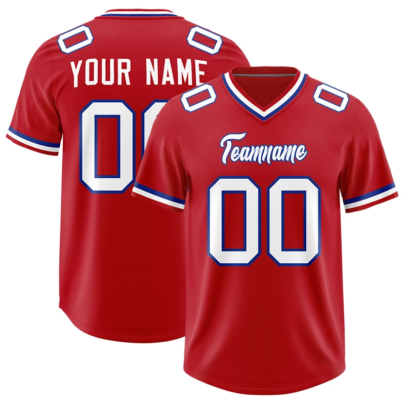 Custom Retro American Football Wear Personalized Printed Team Name Number Color for Men Women And Youth