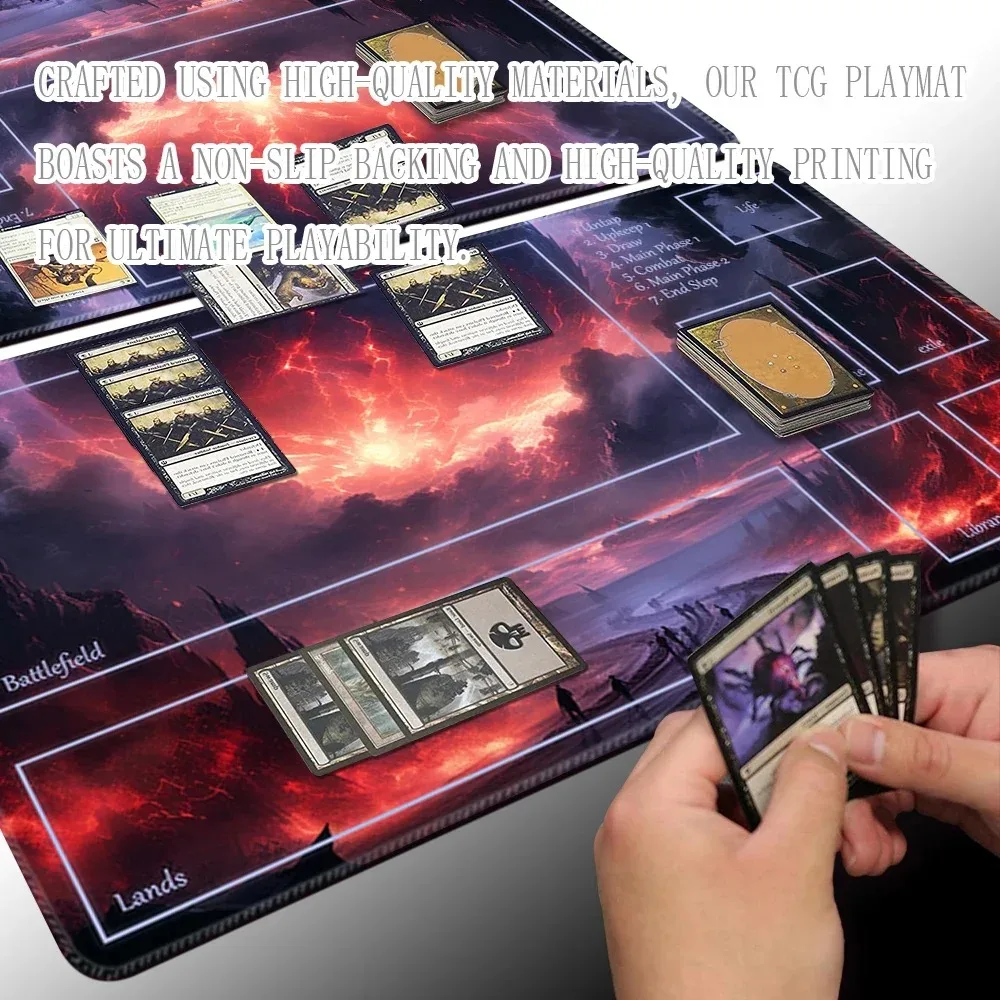 Magical Horizon - Board Board Game TCG Playmat Table Mat Game Ukuran 60x35 cm Mousepad