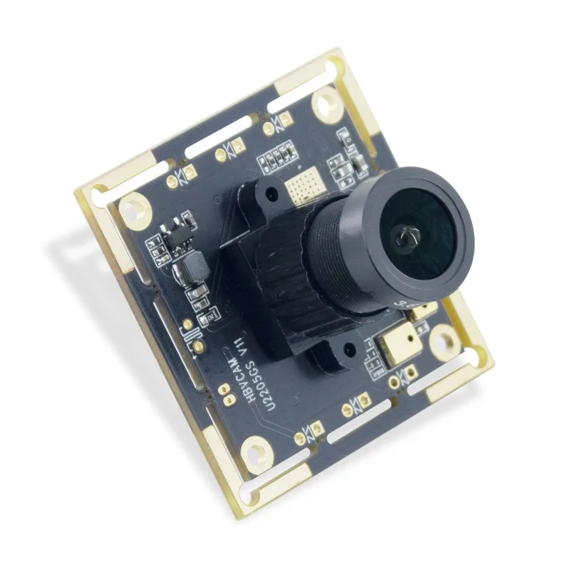 2.0million Pixel Color Global Exposure 120fps High-Speed Scanning Recognition USB Camera Module with Microphone