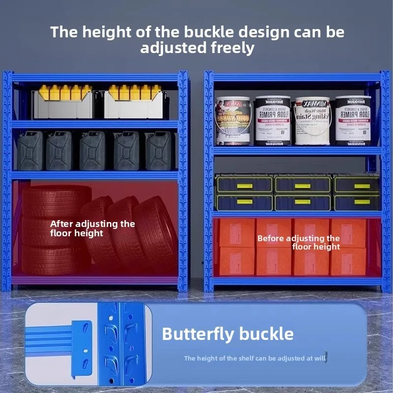 Storage shelves Multi-layer shelves Warehouse heavy storage shelves Express supermarket display racks Garage