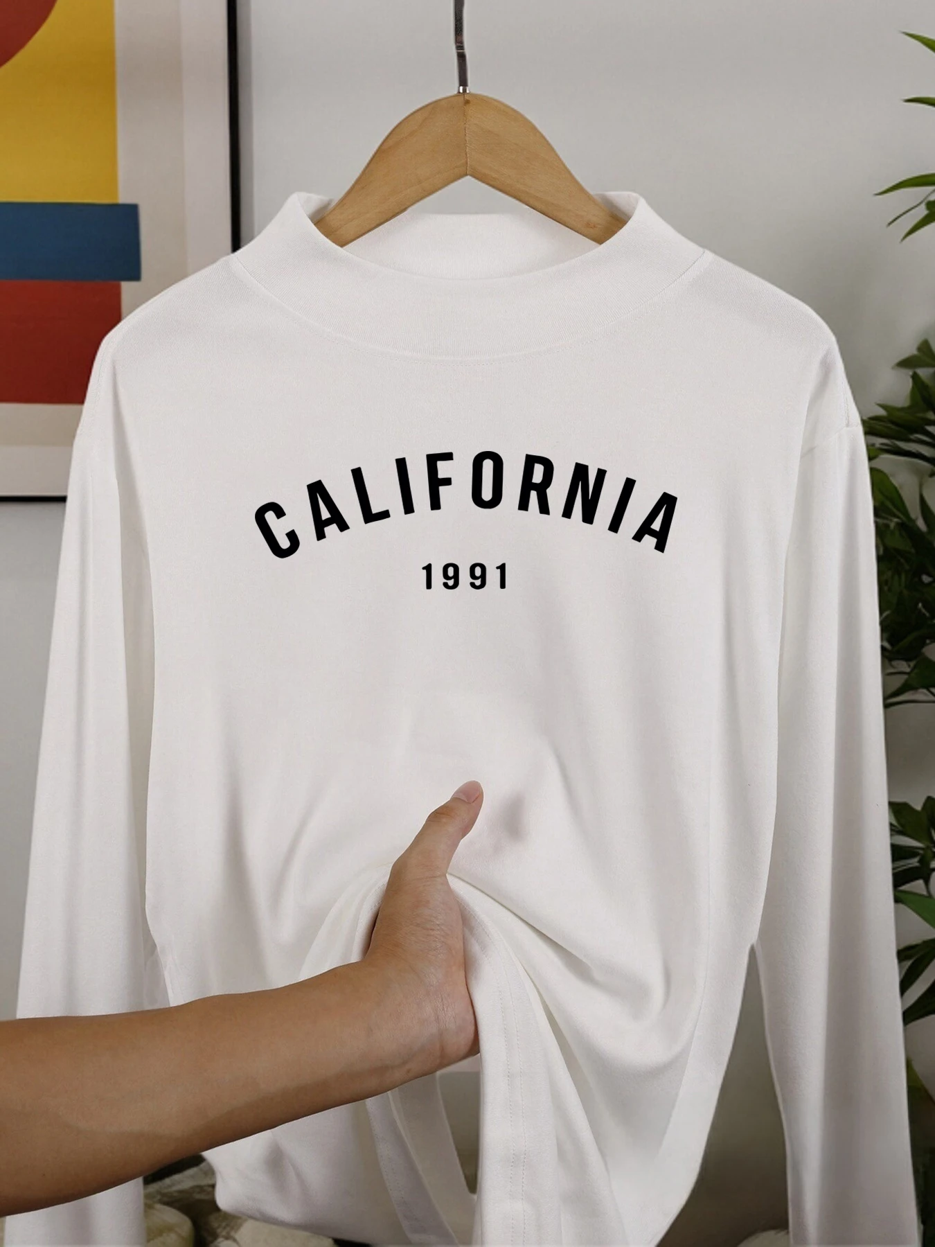 Califirnia Letter 1991, рубашка с длинными рукавами, осенние повседневные рубашки, мягкие бархатные флисовые топы, теплая утолщенная одежда со средним воротником