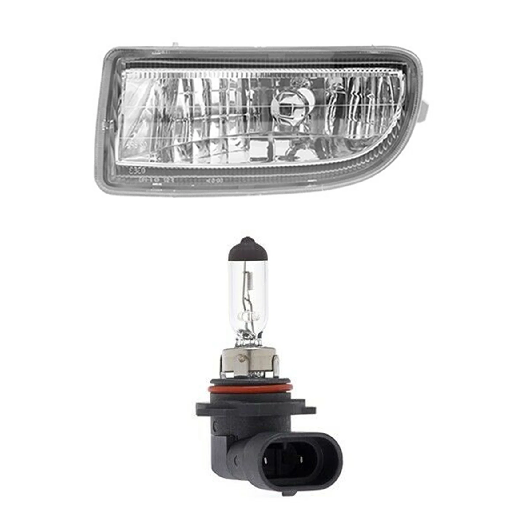 Car Fog Light Clear Lens Bumper Fog Lamp Left for Toyota Land Cruiser 100 LC100 FJ100 1998-2007 Daytime Running Light