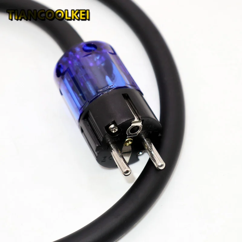 Power filter socket Audio decoder preamplifier HiFi audio amplifier Linear Power Adapter EU shielded power cable