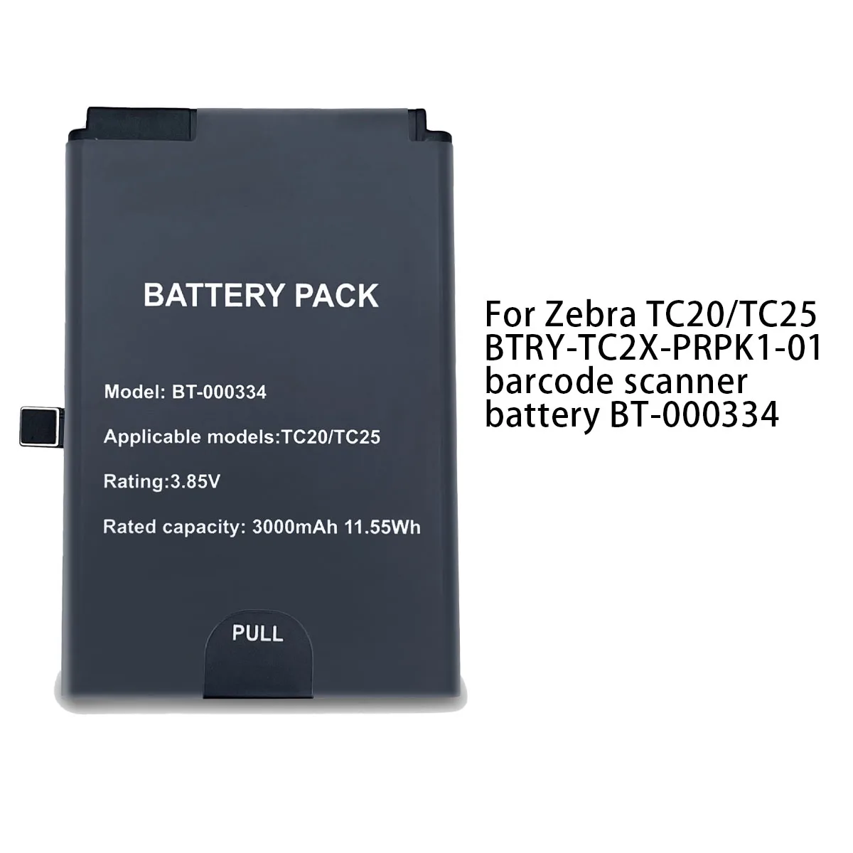 New BT-000334 BT-000334-01 BT-000334-03 BT-000343 BTRY-TC2X-PRPK1-01 Battery for Zebra TC20 TC25 TC200 TC250 PDA battery