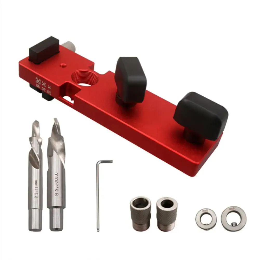 

Profile Punch Locator Aluminum Profile Puncher Quick Positioning M6M8 Countersunk Drill Hand Electric Tapping Device