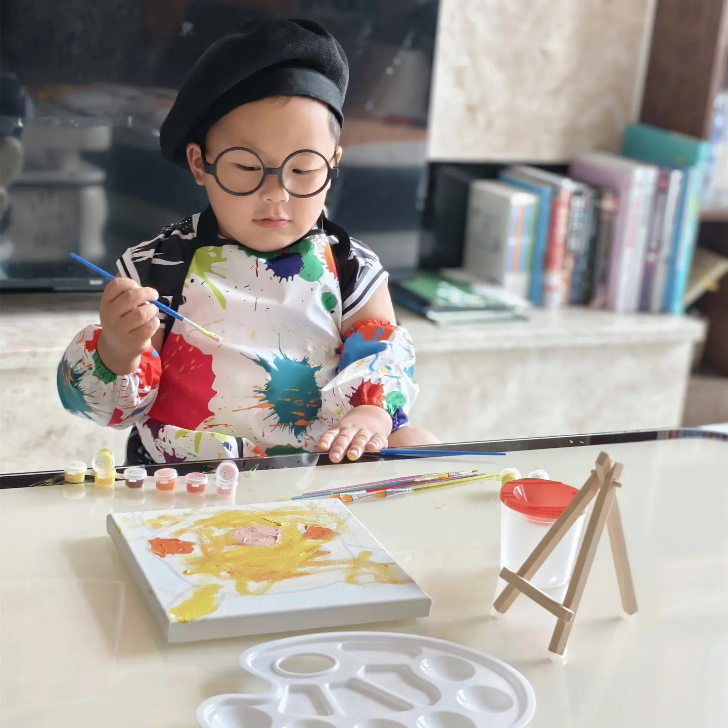 Set da Pittore per Bambini, Costume per Giochi di Ruolo di Halloween, Attività di Cosplay per la Festa dei Bambini e Spettacoli Teatrali