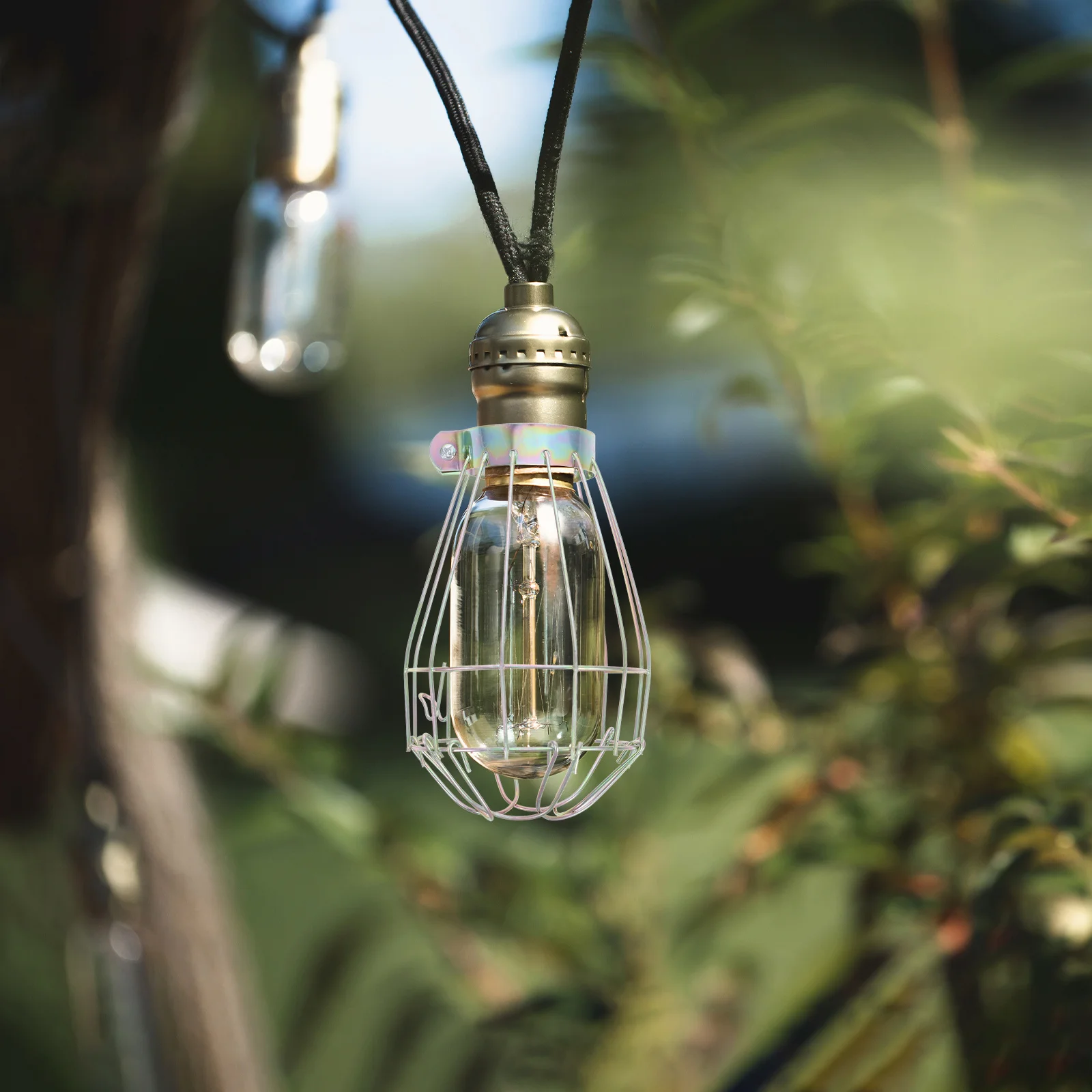 

5 шт., металлическая лампа, защитная сетка, абажур из железной проволоки, промышленная мастерская, крышка клетки, взрывозащищенный подвесной светильник