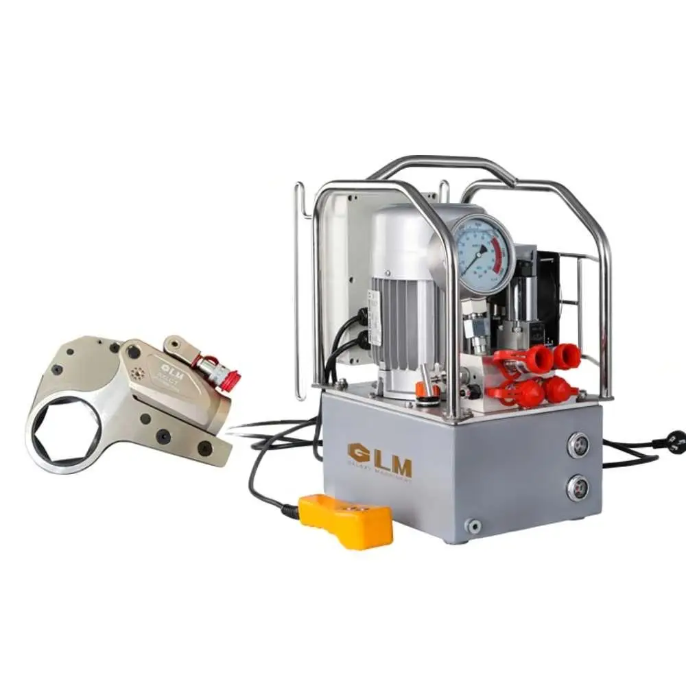 700bar Electric Hydraulic Pump 4 Wrenches Simultaneous Working Long Service Life Pressure Regulating Valve Torque Pump