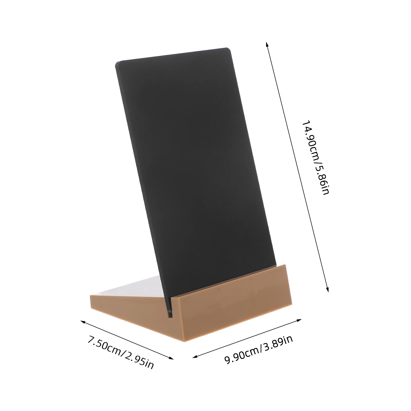 1pc Mini Chalkboard Sign A6 Small Desktop Blackboard For Party Wedding Home Office Decor Table Decoration Message Board