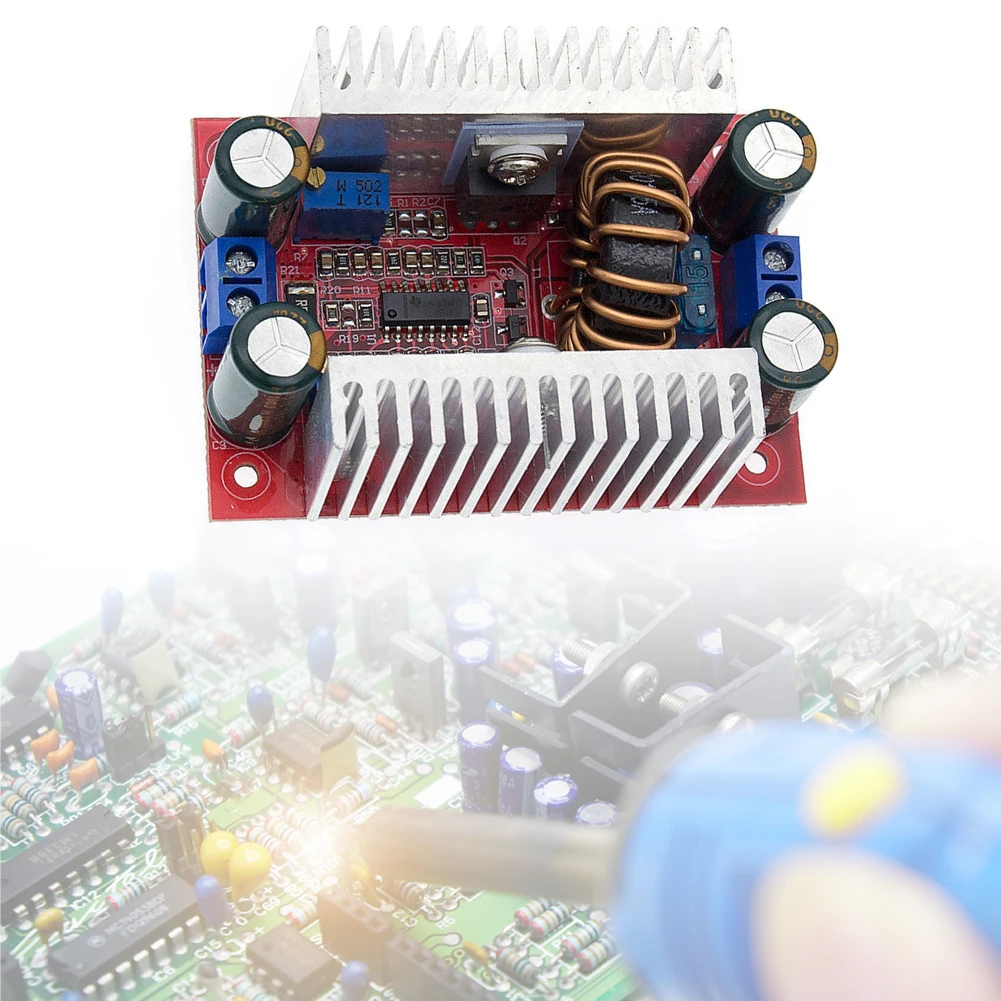 정전류 전원 공급 장치 LED 드라이버, 400W 스텝 업 컨버터 전압 조정기, 전기 제품용 8.5-50V ~ 10-60V