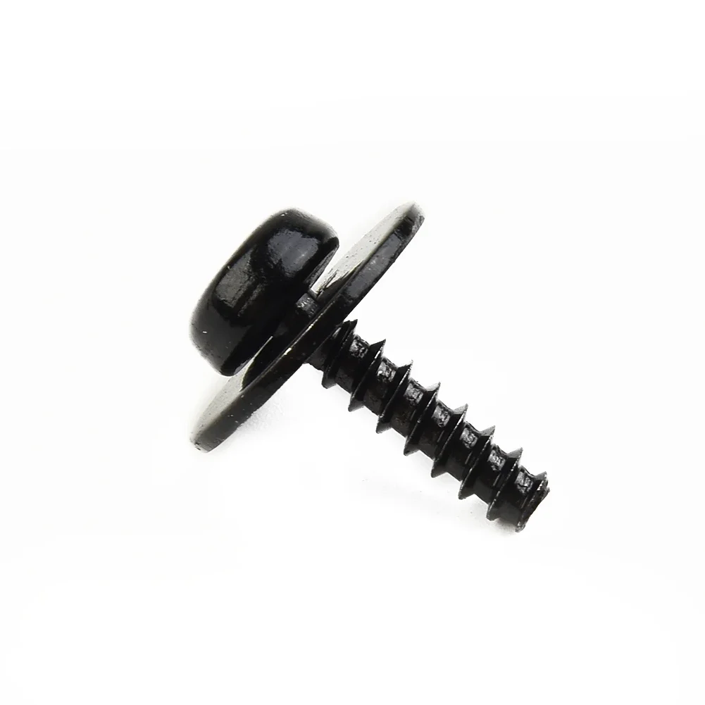 Accessories Direct Replacement Screw Bolt Screw Bolt High Reliability Shield 20mm Air Dam Deflector Black Easy Installation