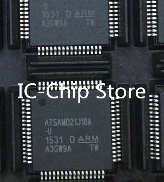 Lote de ATSAMD21J18A-AU de ATSAMD21J18A-U, 1 unidad a 50 unidades, nuevo y original, TQFP-64