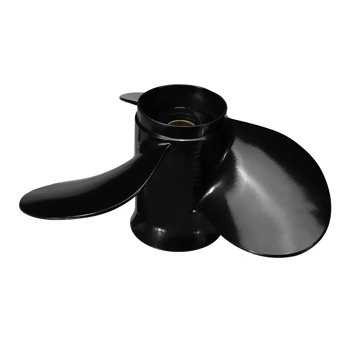 

Черный лодочный гребной винт с 13 зубьями для подвесных моторов Mercury 25-70 л.с., алюминиевый сплав, 11 3/8 x 12, 48-855856A5