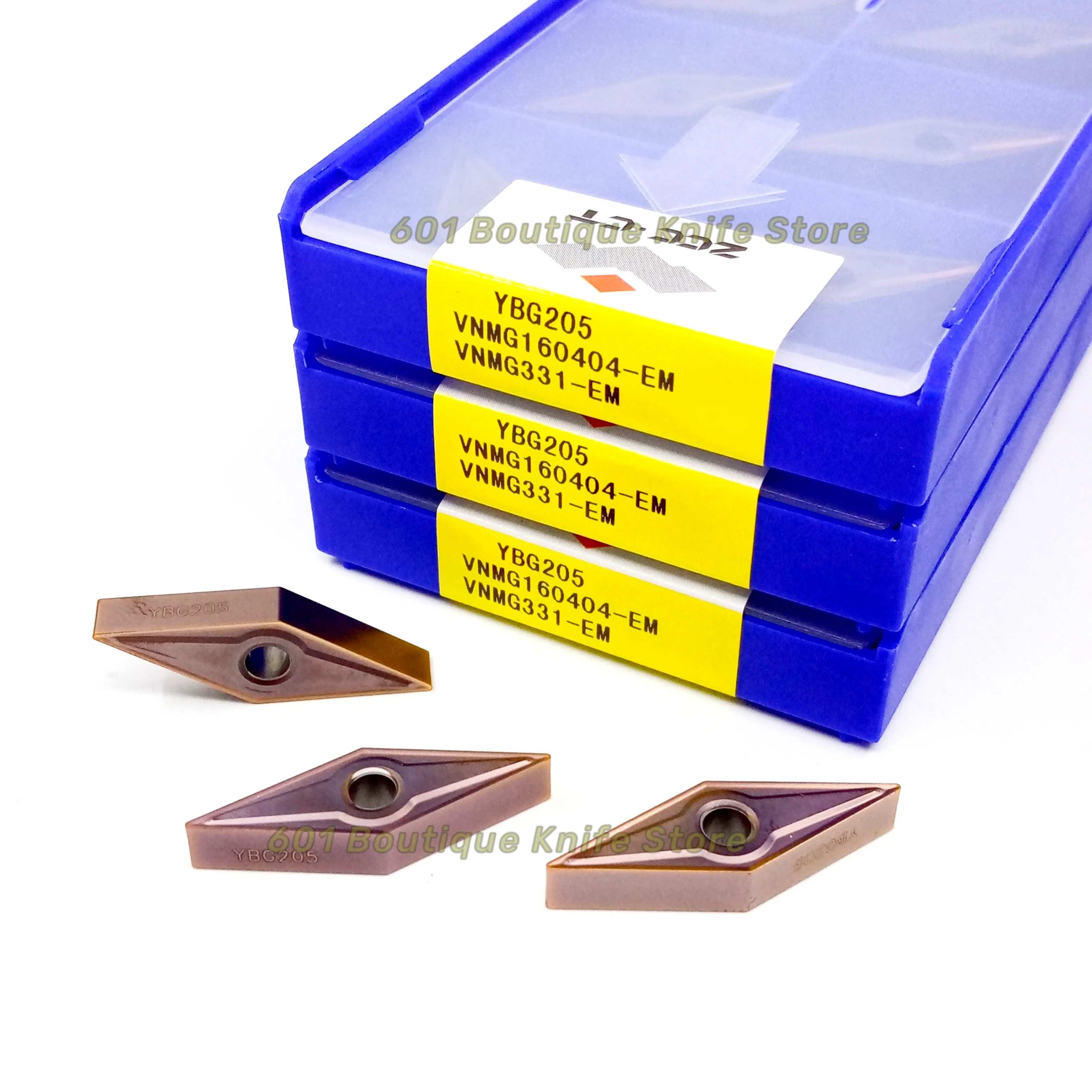 

Original ZCC CT VNMG 160404 VNMG160404-EM YBG205 YBG202 VNMG1604 Carbide Inserts Turning Tools Lathe Cutter