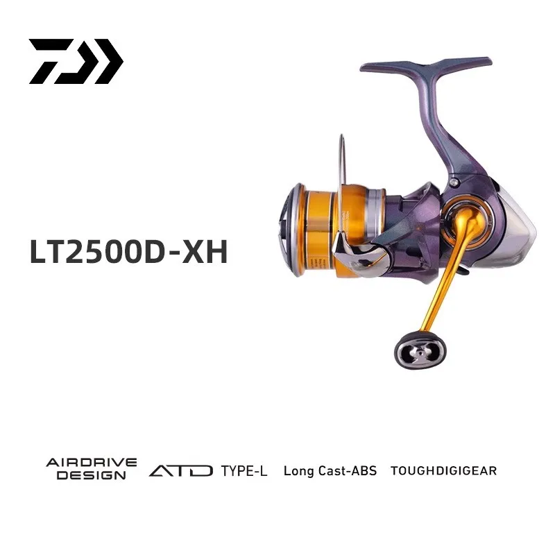 DAIWA 24 REGAL LT 1000S bis 4000D-CXH Spinn-Angelrolle 9 + 1BB flache tiefe Rolle Meeresrolle Angelgerät 10
