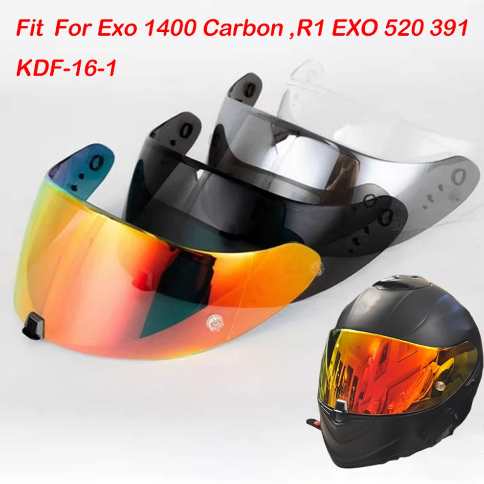 KDF‑16‑1 Photochromic Helmet Visor Replacement Face Shield for Scorpion EXO 1400 Carbon R1 Air EXO 520 391 Motorcycle Accessory