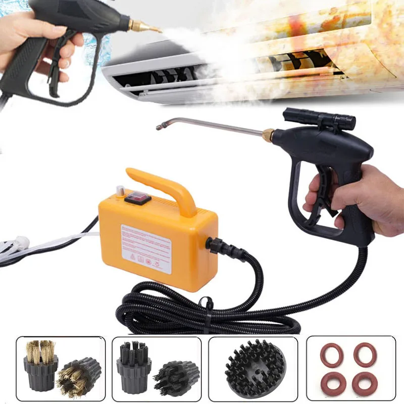 Steam Cleaner For Home 2600W High Pressure Sterilization Air Conditioning Kitchen Hood Car Appliances Steam Cleaning Machine