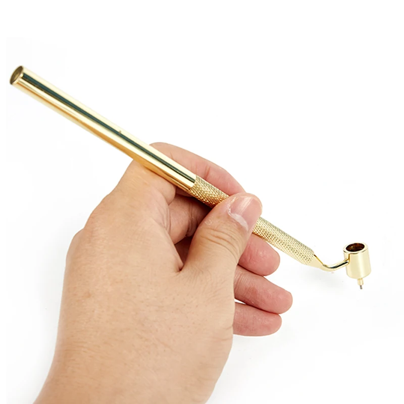 Car Scratch Repairp Touch Up Detailing Fine Line Fluid Writer Paint Applicator Pen Slanting Precision Ruling Pen for Rock
