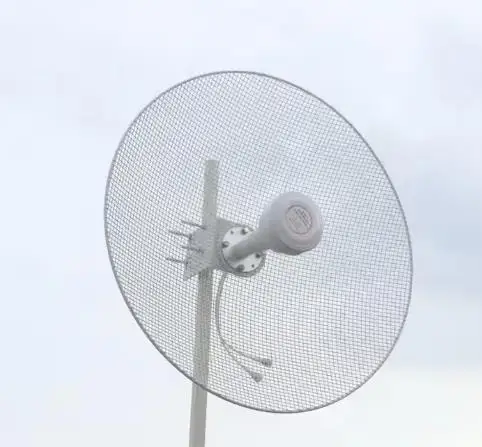 1.7-4.2GHz 2*22dBi 4G 5G Antenna Grid hyperbolic Antenna for huawei radio lanbowan Mesh Parabolic