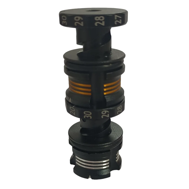 YSUN-RC نموذج سيارة 20-30 مللي متر قابل للتعديل ركوب الارتفاع قياس الضابط حاكم أداة قياس ل 1/8 1/10 RC الطرق الوعرة الأسود والذهبي الوصول